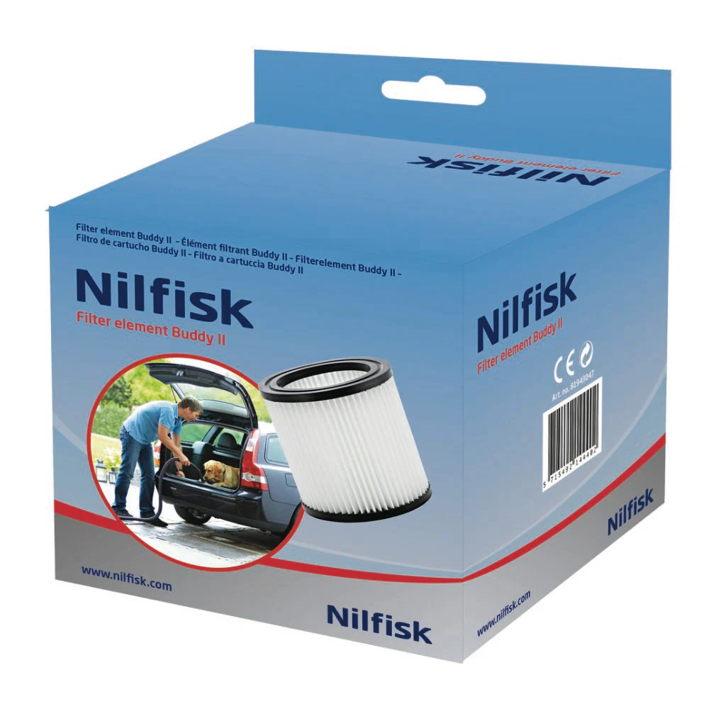 ES Filter Kit til Buddy II våd-/tørsuger - Image 2