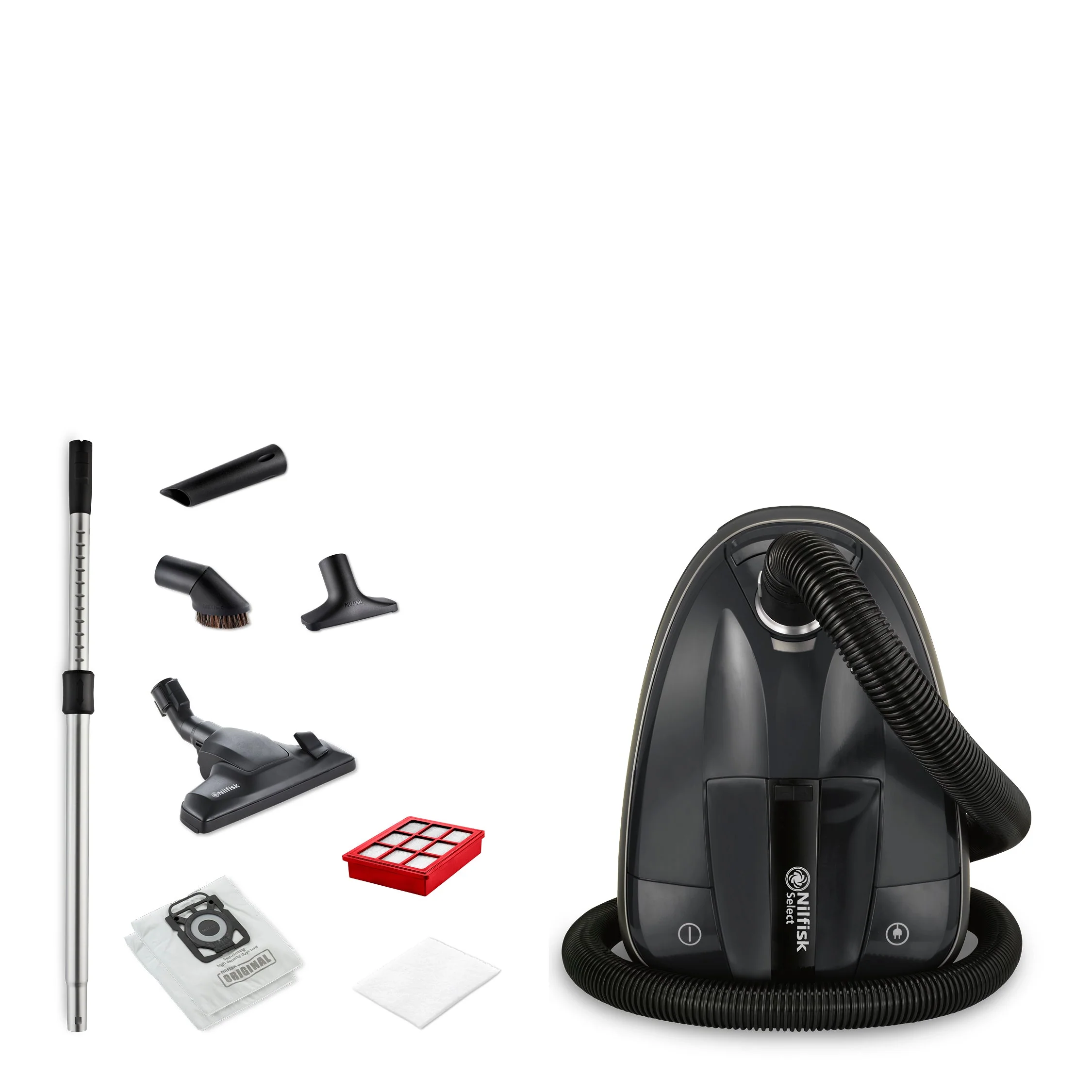 Select støvsuger, Sort, 650 W